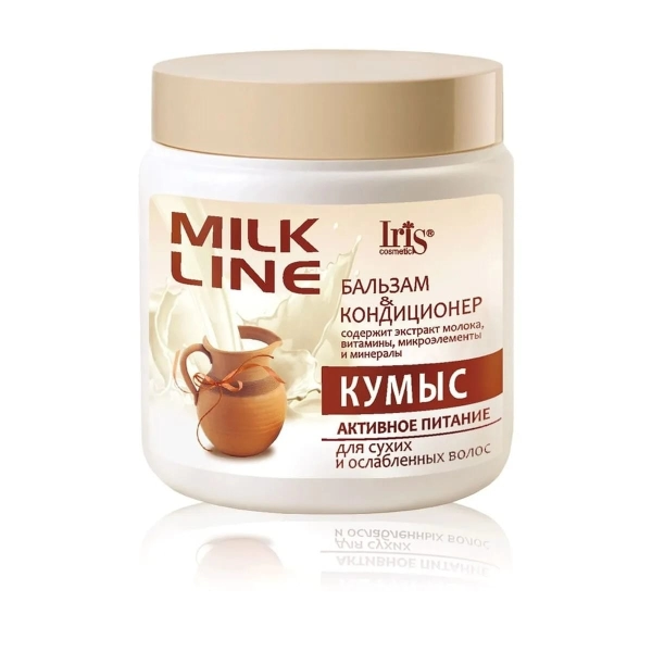 Бальзам-кондиционер MILK LINE Кумыс Iris 500 мл