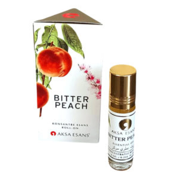 BITTER PEACH Concentrated Essential Oil, Aksa Esans (ГОРЬКИЙ ПЕРСИК турецкие роликовые масляные духи