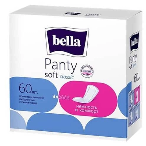 Прокладки ежедневные Panty Soft Classic, 60 шт.