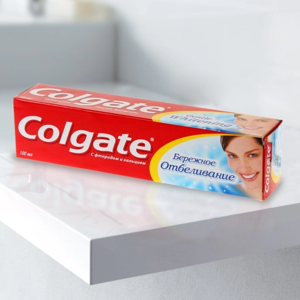 Зубная паста "Бережное отбеливание", Colgate, 77