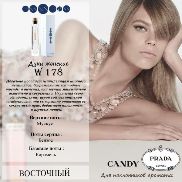 №178 - Духи ESSENS для любителей аромата PRADA CANDY 6 мл