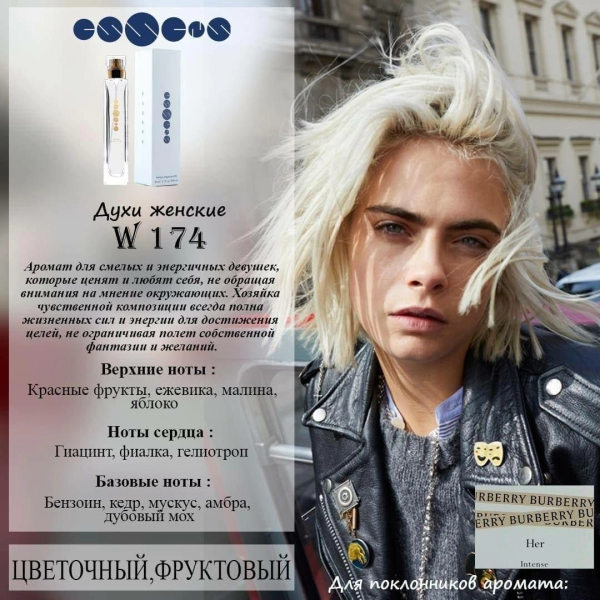 №174 - Духи ESSENS для любителей аромата BURBERRY Her Intense 6 мл