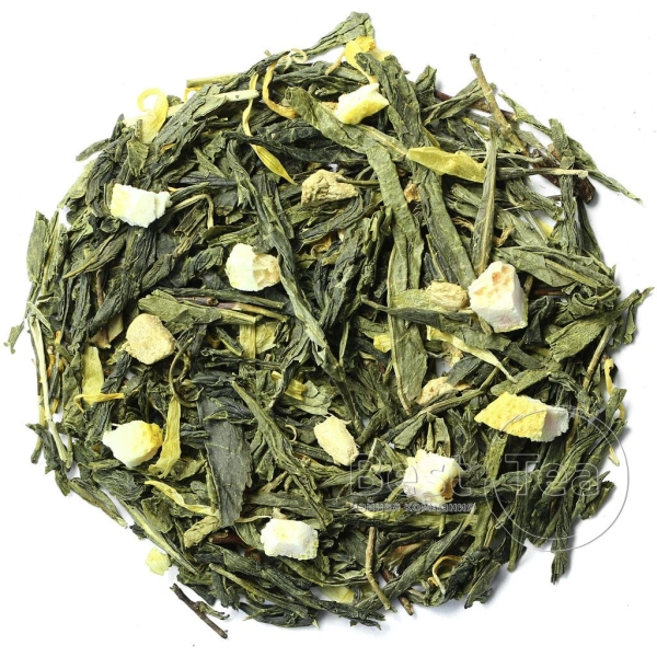 Чай зеленый Лимон с имбирем 50 г (рассыпной)